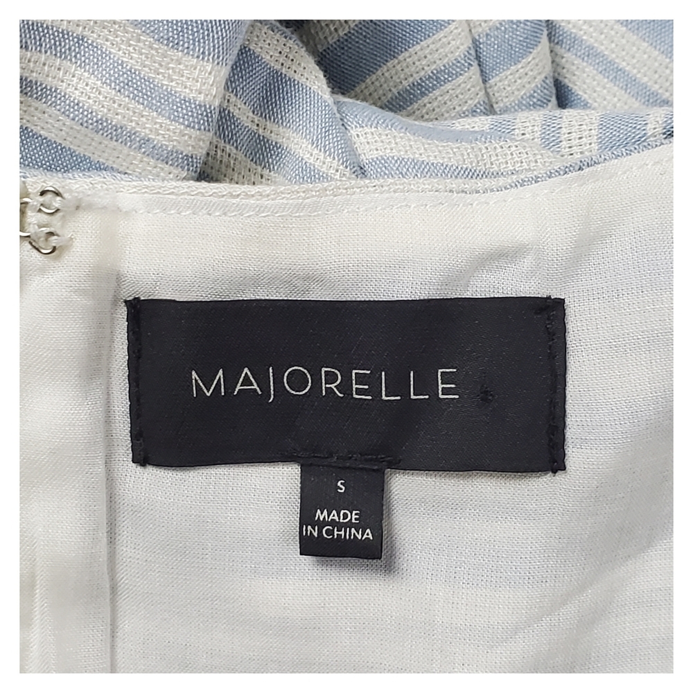 REVOLVER Majorelle Off the Shoulder Striped Jumpsuit Womens Small - Picture 4 of 4